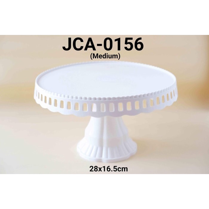 

KUE-PENGHIAS-ALAT- JCA-0156 CAKE STAND CUPCAKE STAND PLASTIK 28CM SWEET DESSERT CORNER -ALAT-