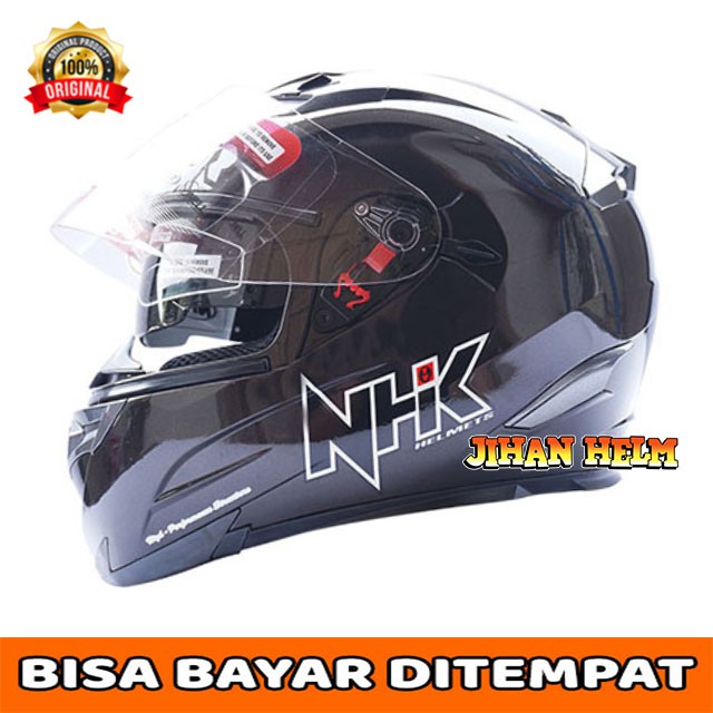 HELM NHK / HELM FULL FACE NHK RX9 GUN METAL TERMURAH