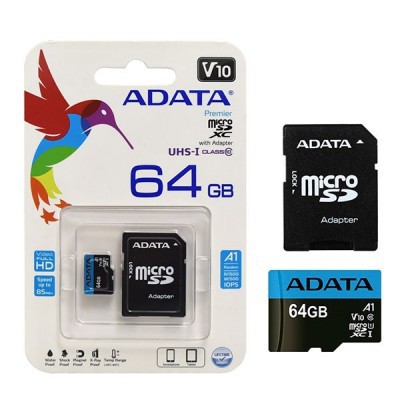 MicroSD Adata 64GB Class 10 Premiere