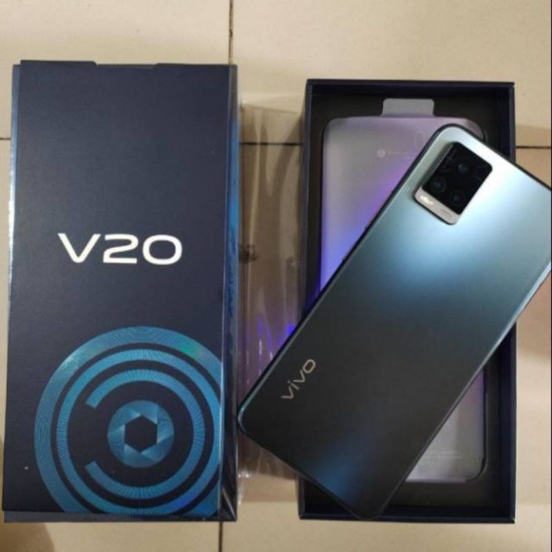 VIVO V20 BLACK SECOND RAM 8/128GB