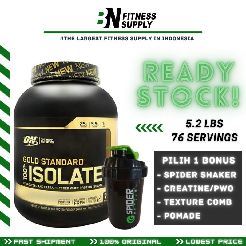 ON Optimum Nutrition Gold Standard 100% Isolate Protein