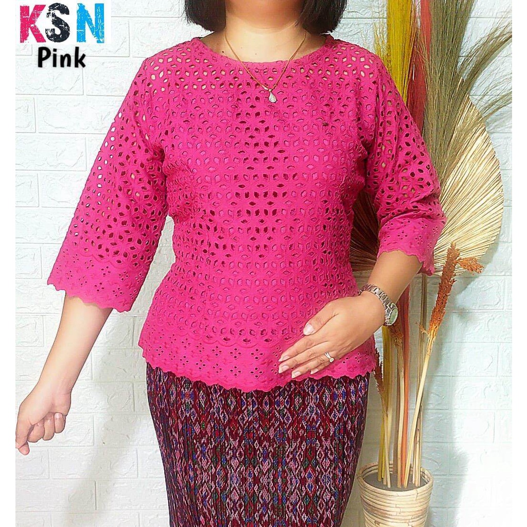 DF ATASAN KATUN BOLONG TANGAN LURUS/BLUS KATUN BANGKOK WANITA IMPORT PREMIUM SUPER MEWAH TANGAN LURU