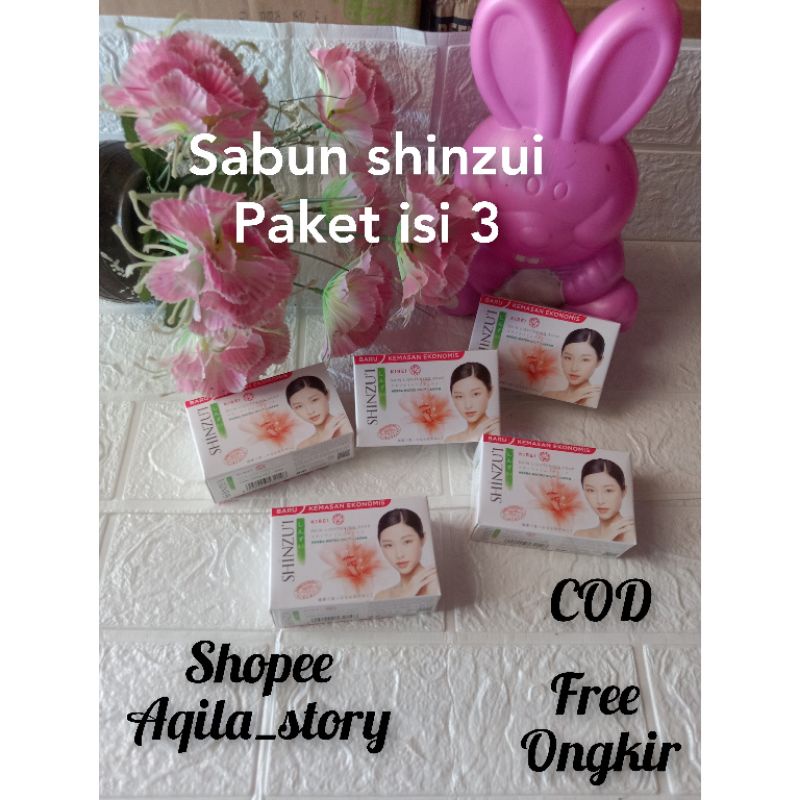 Sabun Shinzui Batang 65gr /isi 3