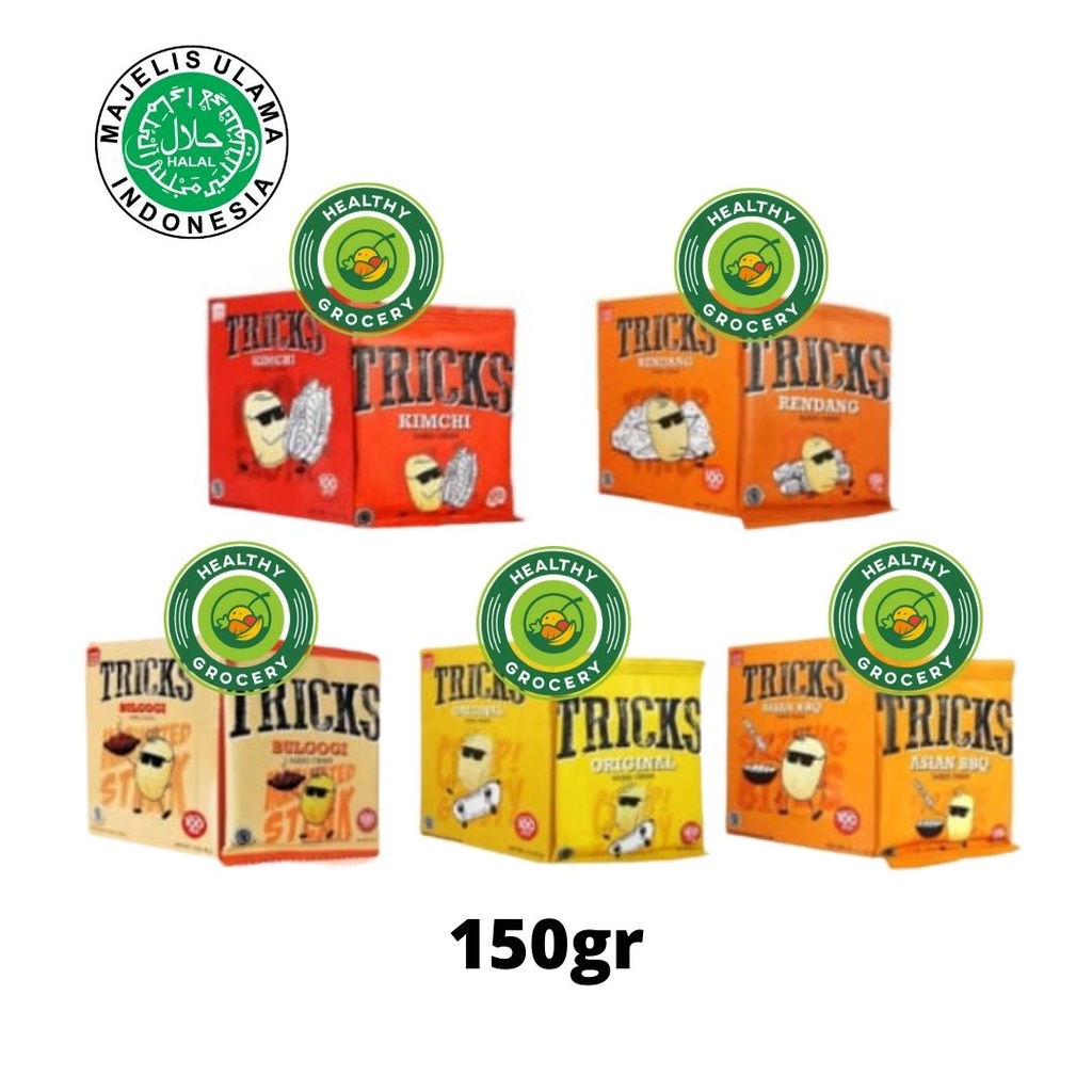 Tricks Biskuit Kentang 150gr All Varian