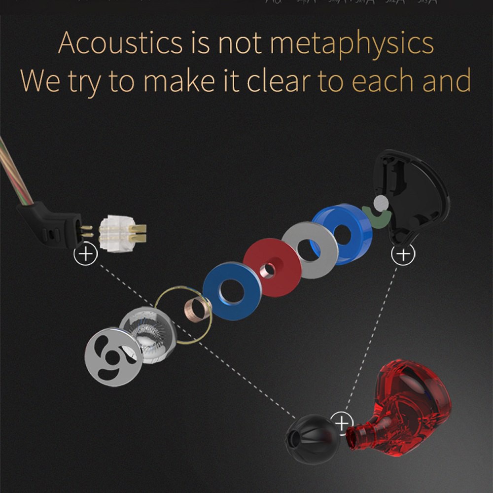 Knowledge Zenith KZ ED12 IEM Earphone Sport KZ Driver