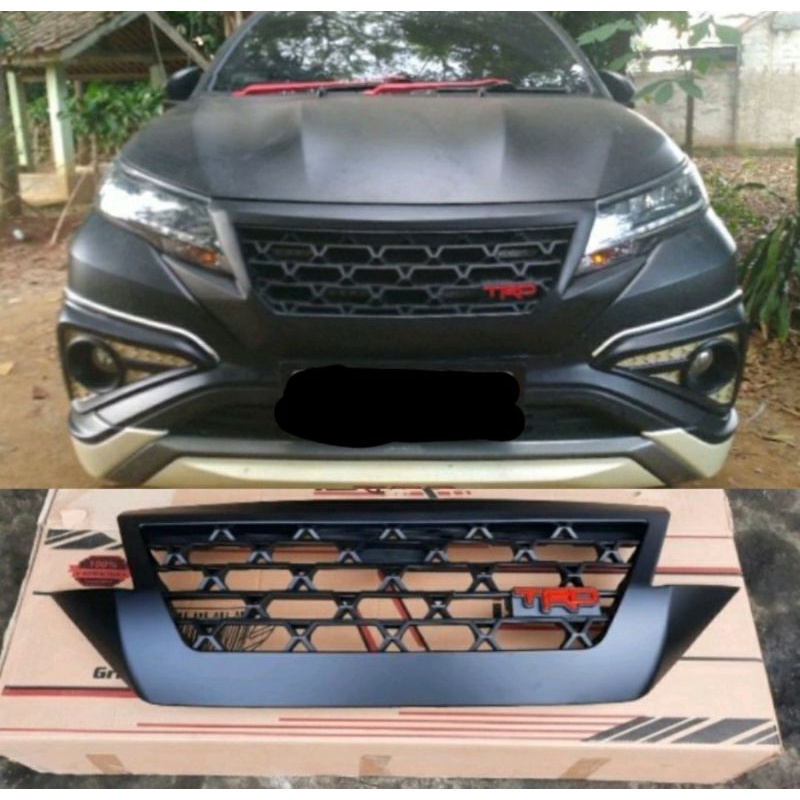 GRILL DEPAN MODEL TRD MOBIL TOYOTA RUSH 2018