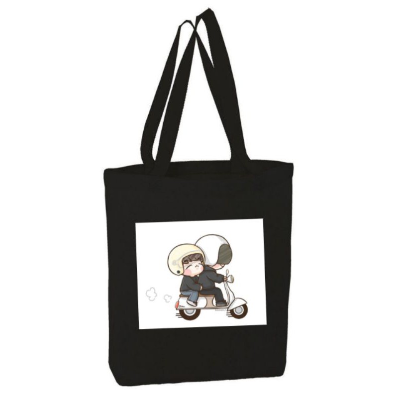 TOTEBAG CHANBAEK BAHAN KANVAS