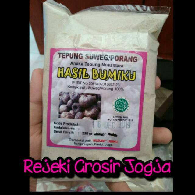 Tepung Porang Tepung Suweg Kemasan 250 Gram Shopee Indonesia