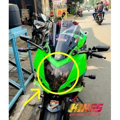 Cover Mika Headlamp Lampu Depan Ninja 250 SL Mono Z250 Mono kings-m0 Ayo Beli