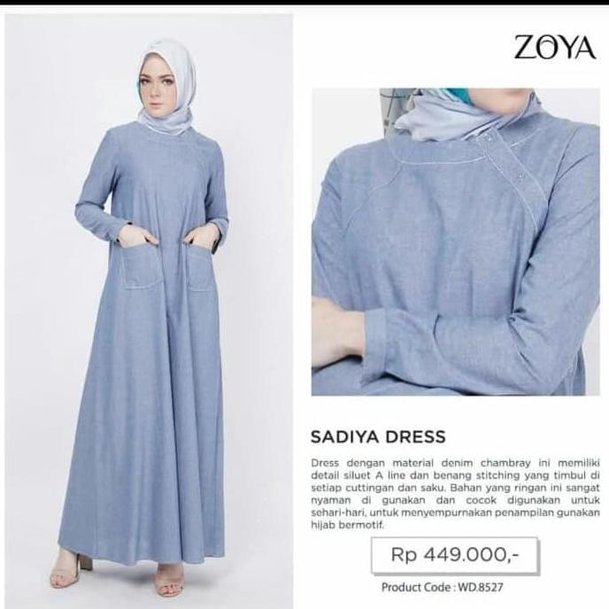 DISKON SADIYA DRESS ZOYA PROMO