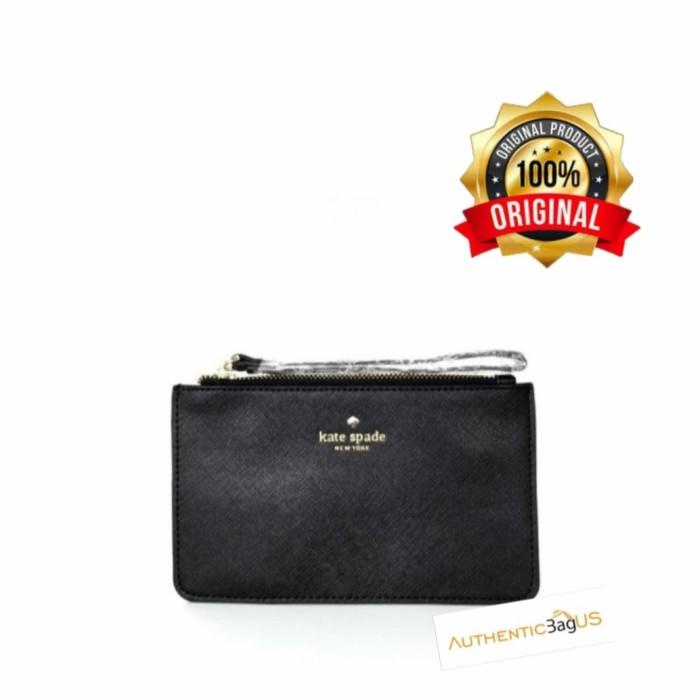 Kate Spade Wristlet Clutch Original 100% Kate Spade New York Hitam