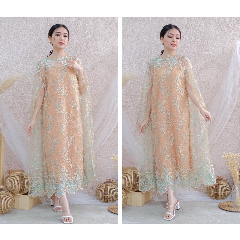 dress brukat, dress party missnomi