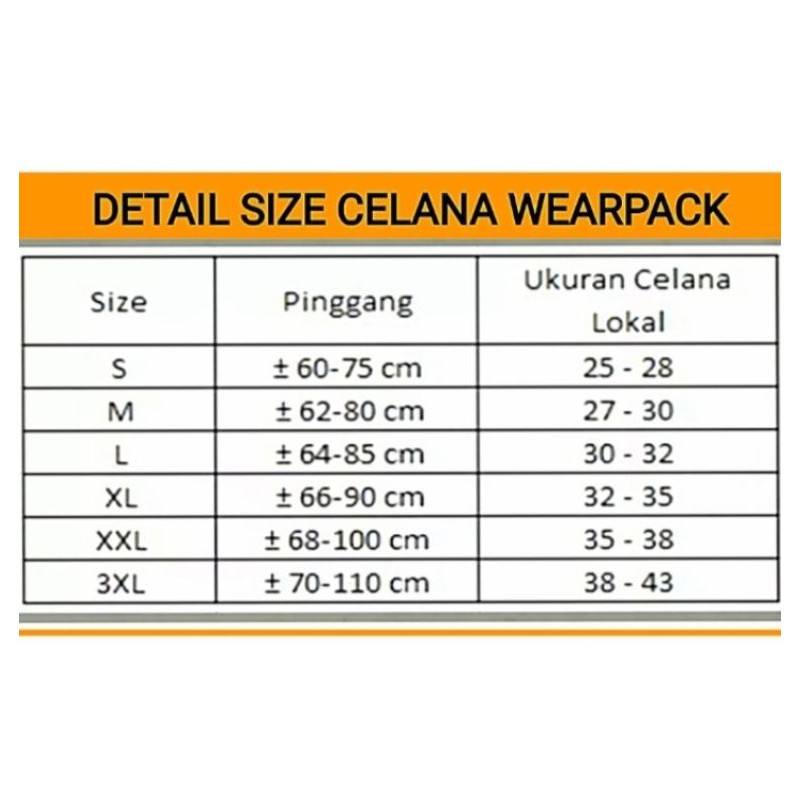 CELANA SAFETY ANEKA WARNA SAKU SAMPING