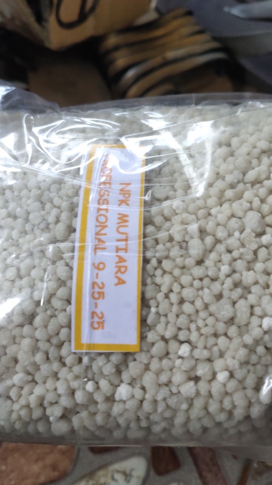 Pupuk Npk Mutiara Professional 9 25 25 Kemasan Repack 500 Gram