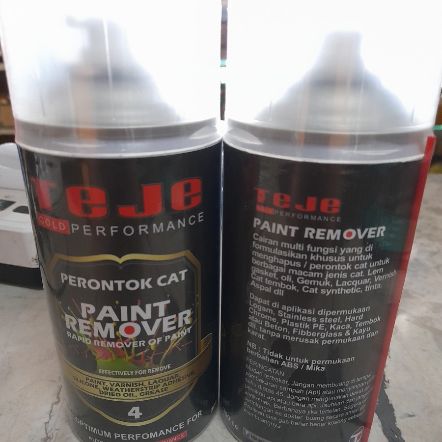 

T E JE Paint Remover Paint Perontok Cat 300cc / Penghapus Cat