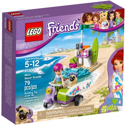 Toys LEGO Friends Mia's Beach Scooter 41306