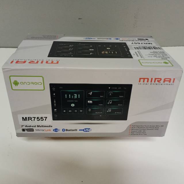 HEAD UNIT ANDROID MIRAI MR 7557 7 inch