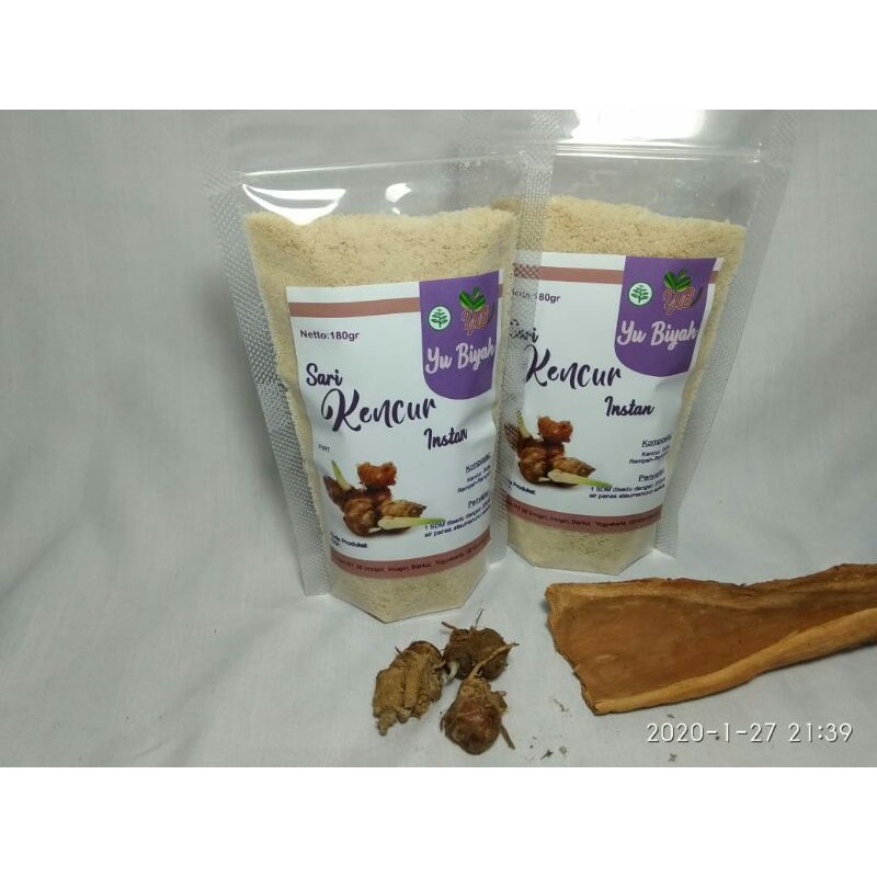 

Yu Biyah Minuman Kencur Instan 180gr