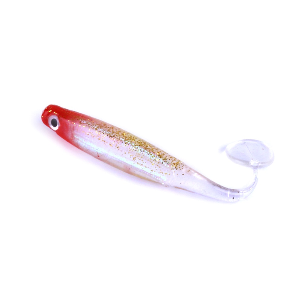 HENGJIA 10pcs 10cm Softfish Umpan Pancing Swimbait Fishing Lure Ikan Kail Wobbler Crankbait Tackle