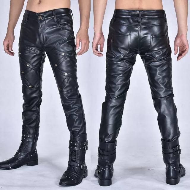CELANA KULIT ASLI MODEL TOURING BIKERS