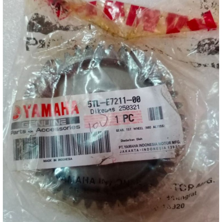 Gigi Rasio Gigi Gardan Asli Yamaha Mio 5TL-E7211-00