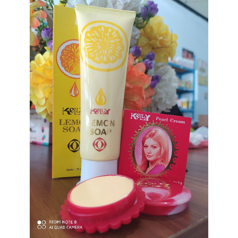 PAKET SET CREAM KELLY/KELLY SABUN BESAR