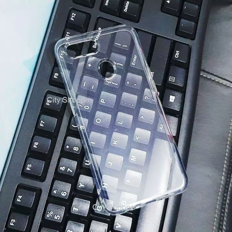 HD CRYSTAL CASE OPPO A7 A5S F9 A12/A15 A15S/A16/RENO 6 4G 5G/ A52/A92 CLEAR CASE TEBAL