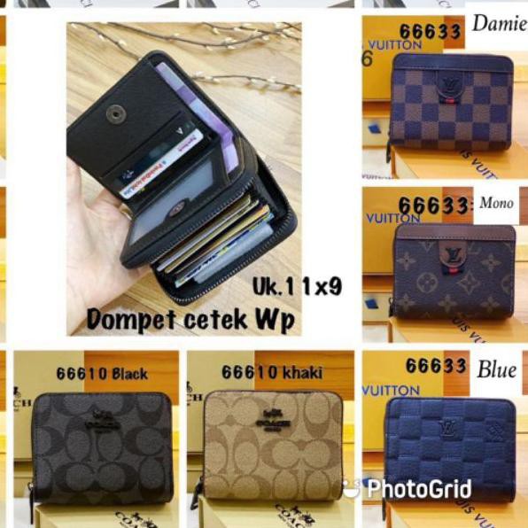 ❄ DOMPET KARTU MULTIFUNGSI TEMPAT KARTU DOMPET KECIL IMPORT PREMIUM FREE BOX ♠