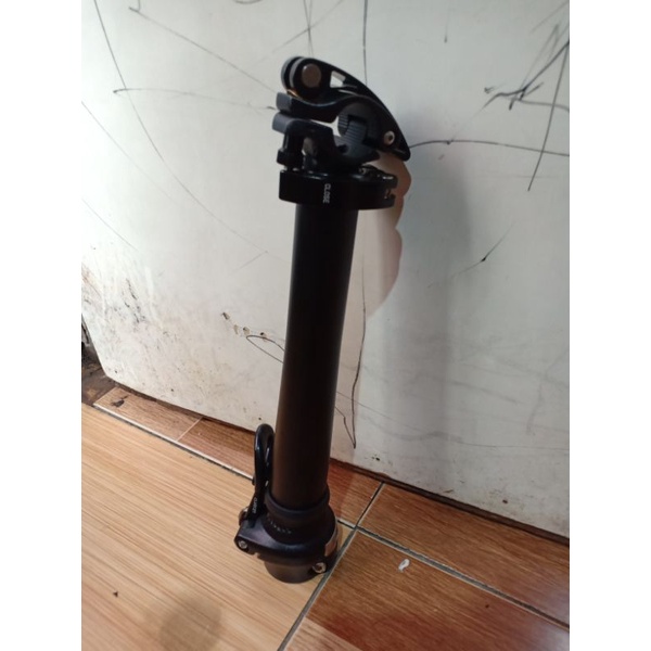 handlepost sepeda lipat model telescopic merk litepro oversize 28.6 bahan aloy