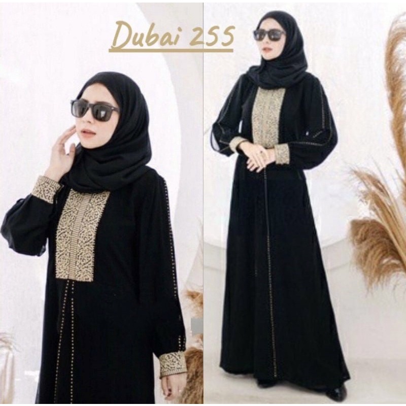 ABAYA DUBAI 255 (BUSUI) CANTIK &amp; MURAH MERIAH