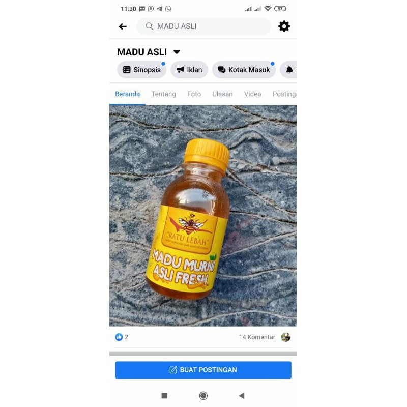 

Madu Murni