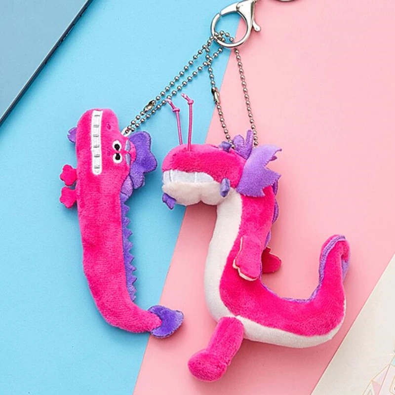 40cm Wishing Dragon Doll Movie Peripheral Cute Pillow Toys Girls Gift Neck Pendant PP Cotton