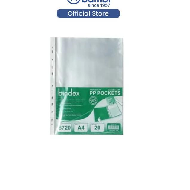 

✿ Bindex Document Pocket 5720 A4 ☋