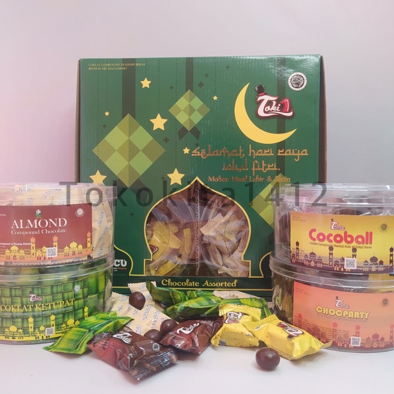 Hampers Lebaran Coklat Tobelo Toki Chocolate Assorted