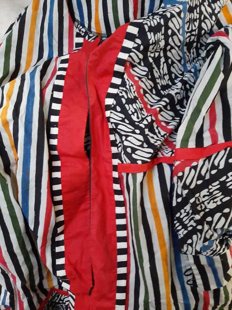 Gamis Batik Cap Cantik