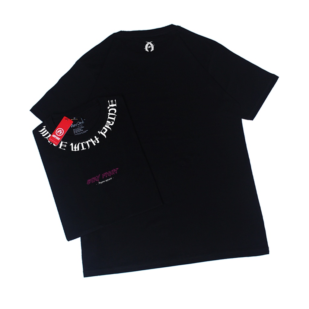 Tshirt Anyone Street Style Black080804