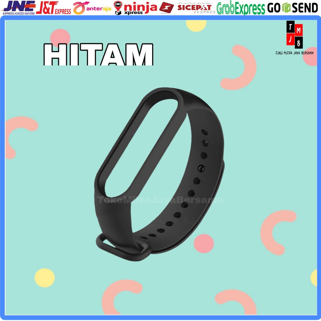 STRAP XIAOMI MI BAND 5 / 6 TALI JAM SILICONE PREMIUM HIGH QUALITY TPU POLYMER XIAUMI