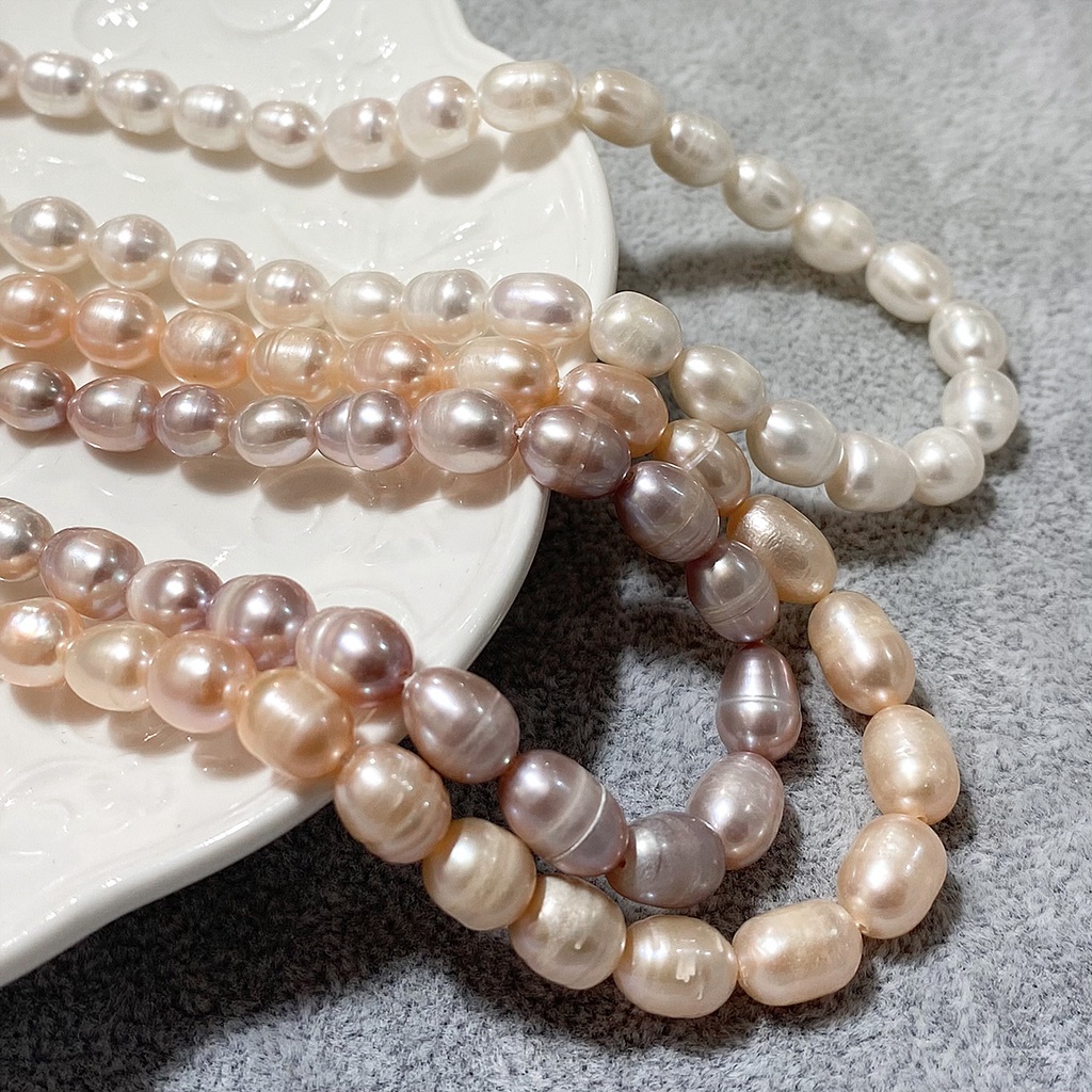 4 Mm 6 Mm 7 Mm 8 Mm 9 Mm 10 Pcs Seed Beads Natural Pearl Beads Shell Beads Untuk Wanita Decration Kalung Cincin Aksesoris