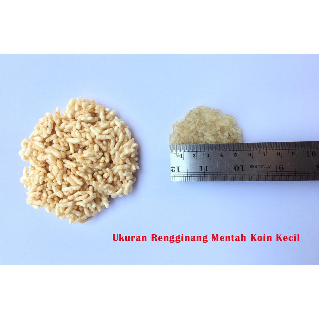 

RiDn Rengginang/Ranginang/Rengginang Mentah Koin Kecil (Isi 30) Asli Mekar Sari