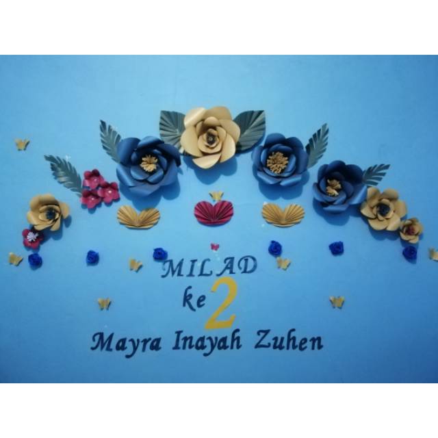 

1 set exclusive paper flower