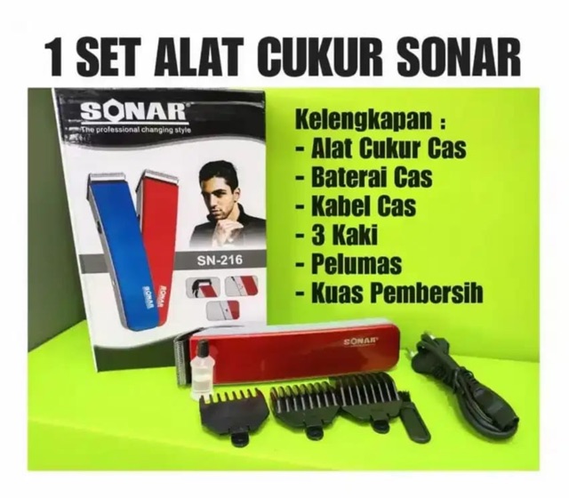 Cukuran hair clipper alat cukur rambut kumis 6011