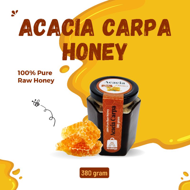 Arabina Madu Hutan Murni Asli Grade A Nektar Akasia Raw Honey Original