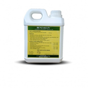 Desinfektan Benzaklin 1 liter