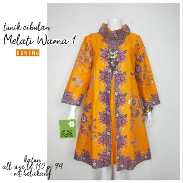 Tunik cibulan warna