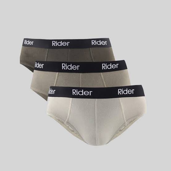 1 Box 3 Pcs CD Rider Active Brief R 315 B - Celana Dalam Pria Dewasa - Mix Warna