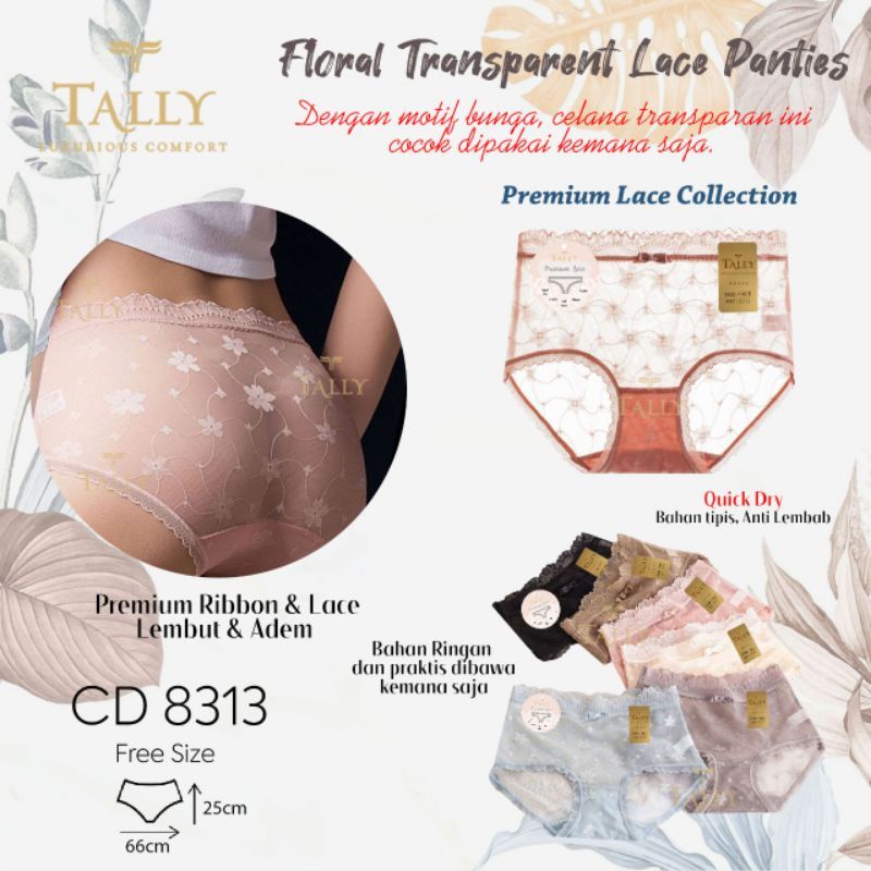 CD TALLY FULL RENDA LACE BROKAT 8298 8313 8319 - BUNGALILY