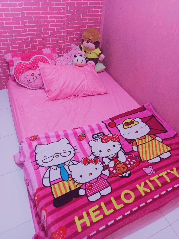 Sprei Polos Embos Ukuran 100 X 200