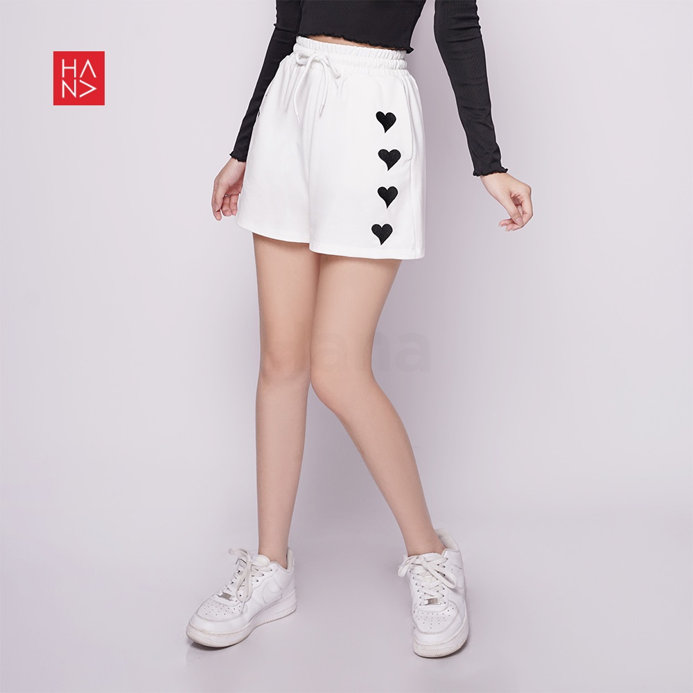 Hana Fashion - Luvy Casual Short Pants Celana Pendek Wanita - SP097