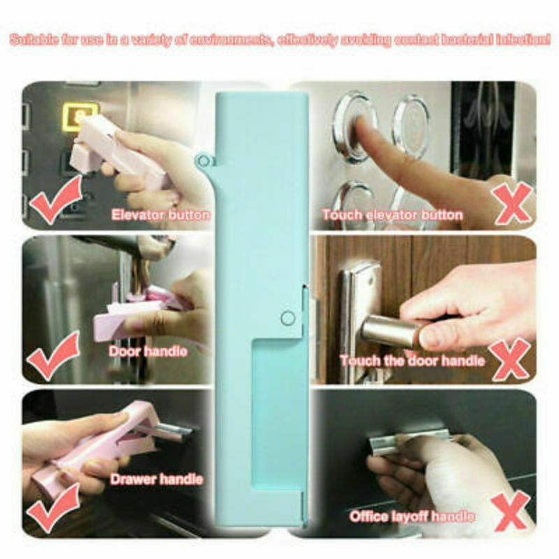 NO TOUCH ZERO TOUCH SANITARY TOOLS - BLACK COLOR