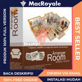 Room Arranger v 9.6.1.2 - Aplikasi Membuat Desain Interior Isi Rumah 3D Perabotan Rumah Windows  PC